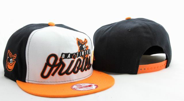 MLB Baltimore Orioles Snapback Hat NU08